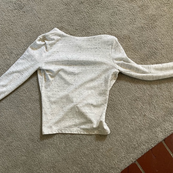 American Apparel Deep V Sweater - Picture 2 of 3